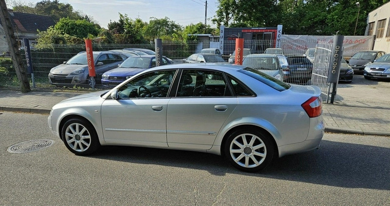 Audi A4 cena 16999 przebieg: 269800, rok produkcji 2003 z Trzebiatów małe 407